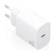 AISENS - AISENS Cargador GaN 30W, 1xUSB-C PD3.0, Blanco - A110-0950